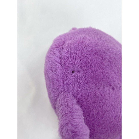 Animal Adventure Purple Teddy Bear Stuffed Animal Plush 10” Lovey Beanbag - Picture 6 of 6